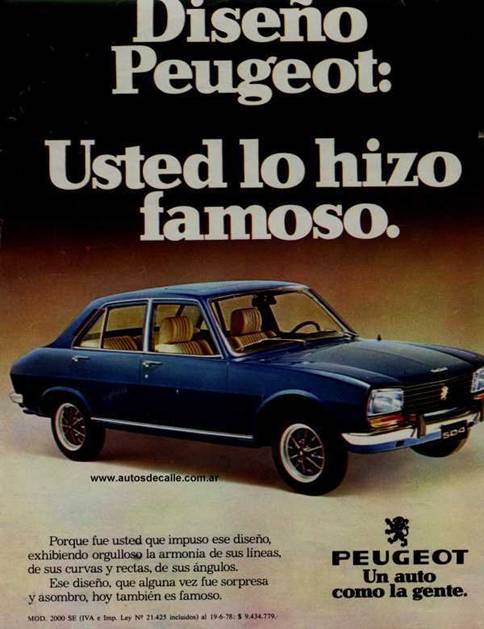 Descripción: Resultado de imagen para cartel publicidad de peugeot